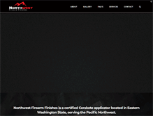 Tablet Screenshot of nwfirearmfinishes.com